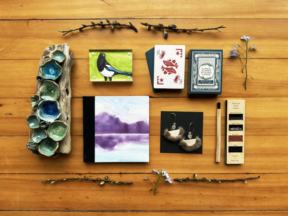 The opening reception for Bunnell Street Arts Centers 7th annual Community Supported Art boxes coincides with their June First Friday art opening on Friday, June 7, 2024 in Homer, Alaska. Photo provided by Bunnell Street Arts Center