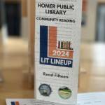 The 2024 Lit Lineup brochure is photographed at the Homer Public Library on April 19, 2024, in Homer, Alaska. Photo by Christina Whiting