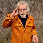 Leo Vait has his artist portrait taken in 2024. Photo by Linda Smogor