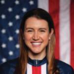 Kristen Faulkner is pictured in her official Olympic portrait photo. (Photo by Evan Kay with Climb High Productions, provided by Kristen Faulkner)
Kristen Faulkner is pictured in her official Olympic portrait photo. (Photo by Evan Kay with Climb High Productions, provided by Kristen Faulkner)