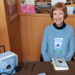 Homer author Susan Pope attends a book signing for "Rivers and Ice" in May 2024 at River City Books in Soldotna, Alaska. Photo provided by Susan Pope