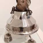 Rocky Landing is a mixed media work by Don Henry, on display through September at Fireweed Gallery in Homer, Alaska. Photo provided by Fireweed Gallery