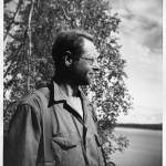 Photo courtesy of the 
John Secora Collection
Joseph Secora was one of few individuals to live year-round on Tustumena Lake. He placer mined for gold on Indian Creek and completed three cabins in the area.