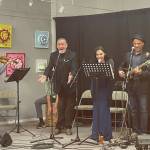 Paris Chansons perform on Sunday, Sept. 15, 2024, at Homer Council on the Arts as part of the Alaska World Arts Festival. (Emilie Springer/ Homer News)