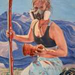 Requisite, a painting by Austin Parkhill, is on display at Homer Council on the Arts through Oct. 28, 2024, in Homer, Alaska. Photo provided by Homer Council on the Arts