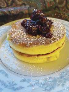 Photo by Tressa Dale/Peninsula Clarion
These Japanese-style souffle pancakes are sweet, light and delicate, and taste divine paired with tart cranberry sauce.