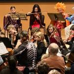 Members of Homer OPUS perform during the second annual Spooky Strings concert on Sunday, Oct. 29, 2023 at the Alaska Maritime National Wildlife Refuge Visitor Center in Homer, Alaska. Photo provided by Christina Whiting
