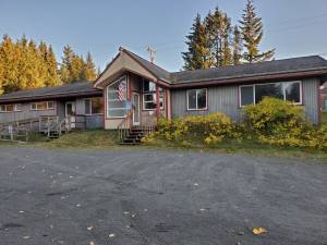 The former Homer News office building, located at 3482 Landings Street, is photographed on Thursday, Oct. 17, 2024, in Homer, Alaska. (Delcenia Cosman/Homer News)