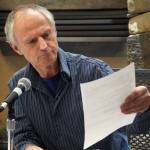 Brent Johnson, candidate for State House District 6, participates in a candidate forum hosted by the Peninsula Clarion and KBBI 890 AM at the Homer Public Library in Homer, Alaska, on Tuesday, Oct. 29, 2024. (Jake Dye/Peninsula Clarion)