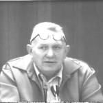 Former Kenai Peninsula Borough mayor Stan Thompson speaks at the first Kenai Peninsula history conference held at Kenai Central High School on Nov. 7-8, 1974<ins>,</ins><ins> in Kenai, </ins><ins>Alaska</ins>. Photo provided by Shana Loshbaugh