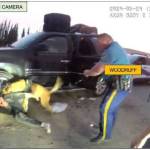 Troopers Joseph Miller Jr. and Jason Woodruff are seen in a screenshot from body camera footage taken in Kenai, Alaska, on May 24, 2024. (Photo provided by Alaska Department of Law)