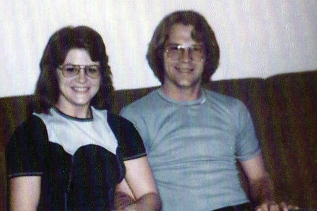 Newlyweds Kerri and John Dolph, in Colorado, shortly after their marriage in November 1974. (Photo courtesy of Kerri Copper)