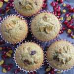 Photo by Tressa Dale/Peninsula Clarion
Pistachios and pomegranates give these muffins a unique flavor and texture.