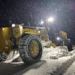 City of Homer Public Works employee Andrew Williamson plows city roads during the snow storm that occurred on Friday, Dec. 13, 2024, in Homer, Alaska. Photo courtesy of Mike Zelinski