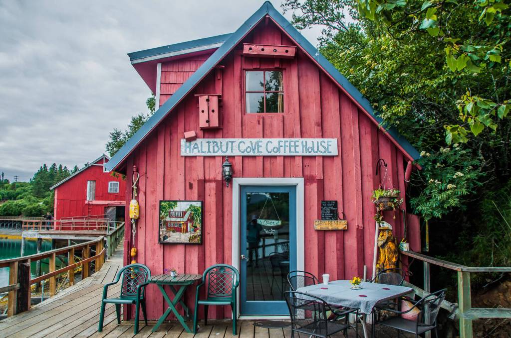 Coffee House is a photograph by Soldotna photographer Kathy Cross, on display in her solo exhibit at Grace Ridge Brewing through January 2025. Photo provided by Grace Ridge Brewery