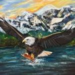 An Awareness, a work by Aadya Gray done in clay, acrylic and epoxy resin, will be on display at Homer Council on the Arts in Homer, Alaska, as part of their community collaborative exhibit, Women in Science. Photo provided by HCOA