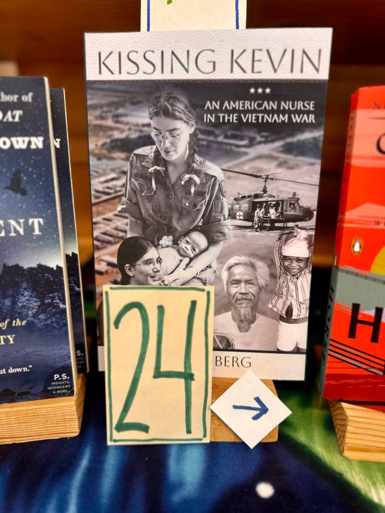 Kissing Kevin by Sara Murnane Berg, photographed on Jan. 14, 2025, is tied for 24th place on The Homer Bookstores 2024 Bestseller List. Photo by Christina Whiting