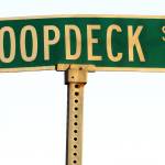 Poopdeck Street, in Homer, became a reality in 1996, honoring Clarence Hiram Poopdeck Platt. (Clark Fair photo)
