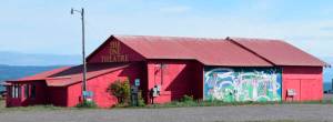 Pier One Theatre is photographed on the Homer Spit in Homer, Alaska. Photo courtesy of Pier One Theatre