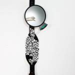 Mirror2 is a mixed media piece by Sean Derry in his exhibit, From Always Until Now, free-standing assemblages from a homesteadng cabin, on display through March 2025 at Bunnell Street Arts Center in Homer, Alaska. Photo provided by Bunnell Street Arts Center