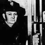 Cecil Miller took leave from Akron (Ohio) Police Department to join the U.S. Navy Seabees during World War II. When he returned to the force after his military service, he was featured in an October 1945 article in the Akron Beacon Journal.