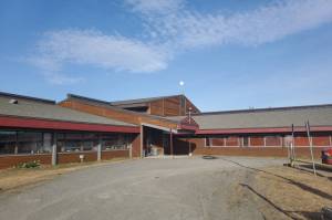 Nikolaevsk</span> School is photographed on Thursday, April 3, 2025, in Nikolaevsk, Alaska. (Delcenia Cosman/Homer News)