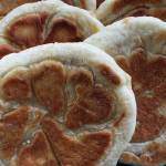 These sweet, stuffed pancakes, called hotteok, are found in Korea, and they make a perfect after-school snack. (Photo by Tressa Dale/Peninsula Clarion)