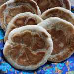 These sweet, stuffed pancakes, called hotteok, are found in Korea, and they make a perfect after-school snack. (Photo by Tressa Dale/Peninsula Clarion)