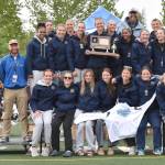 The Homer girls won the team title and sportsmanship award Saturday, May 31, 2025, at the Division II state track meet at Dimond High School in Anchorage, Alaska. (Photo by Jeff Helminiak/Peninsula Clarion)