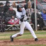 Soldotnas Brett Hostetler bats against Kenai Central at the Division II state baseball tournament at Coral Seymour Memorial Park in Kenai, Alaska, on Saturday, June 7, 2025. (Photo by Jeff Helminiak/Peninsula Clarion)