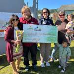 Team Sore Soles / Code Blue takes third place in this years Homer Steps Up walking challenge during the celebration on June 5, 2025, in Homer, Alaska. Photo provided by South Peninsula Hospital