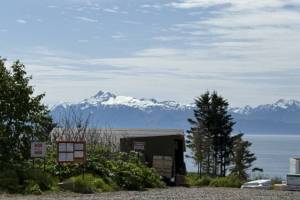 The development site of 25 new homes, under construction at 955 Sterling Highway in Homer, Alaska on Monday, June 23, 2025. (Chloe Pleznac/Homer News)