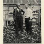 From Capt. Karl Kircheißs memoir comes this photograph of the captain (right) meeting with Steve Melchior in Seward in 1932. A rough translation of the caption is With old Stef, a war veteran from 1870-71, a reference to what the captain believed incorrectly was Melchiors involvement in the Franco-Prussian War.