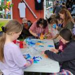 Kids attending the Kenai Peninsula Fair on Aug 8-10, 2025, take part in free crafting classes at the Kenai Peninsula Fairgrounds in Ninilchik, Alaska. (Photo courtesy of Jack Money)