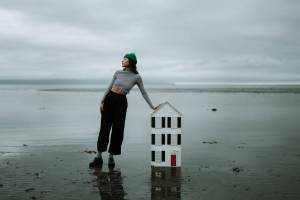 "Avocado Toast" is a portrait photo taken by Amaia Nicole Crain in 2025 in Homer, Alaska. Photo provided by Amaia Nicole Crain