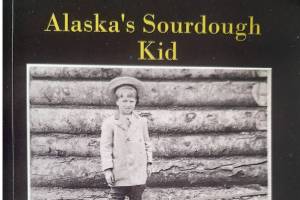 The cover of Alaska’s Sourdough Kid, a memoir concerning the early life of Emmett T. Krefting, authored by Krefting and his son, Michael D. Krefting. Emmett met and befriended King David Thurman during the first decade of the 20th century.