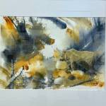 "Katmai Bears" is a watercolor painting by Bruce Sink on display through October at Fireweed Gallery. Photo provided by Fireweed Gallery