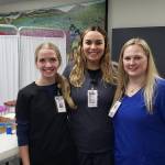 South Peninsula Hospital laboratory staff work the draw stations during the 2024 blood draw days ahead of the Rotary Health Fair in Homer, Alaska. Photo provided by South Peninsula Hospital