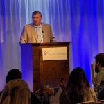 HEX, LLC and Furie Operating Alaska president and CEO John Hendrix speaks during the 2025 Premier Business Awards, hosted by the Alaska Chamber at the Alaska Business Summit, on Oct. 9, 2025, at the Alyeska Resort in Girdwood, Alaska. Photo provided by Lauren Hendrix