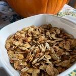 Roasted pumpkin seeds are packed with healthy fats and antioxidants and are a perfect snack for fueling growing brains and bodies. Photo by Tressa Dale/Peninsula Clarion