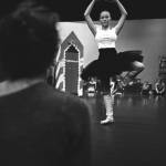 The Nutcracker cast member Brenda Pennington rehearses on the Homer High School Mariner Theatre stage on Saturday, Nov. 15<ins>, 2025, in Homer, Alaska</ins>. Photo courtesy Chris Kincaid/RCKincaidPhoto
