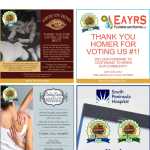 Results from the 2025 Best of Homer are printed in the Homer News on Dec. 4, 2025, in Homer, Alaska.