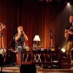 Bon Débarras artists Dominic Desrochers, Jean-François Dumas and Veronique Plasse, presented by Homer Council on the Arts, will perform at the Homer High School Mariner Theatre on Saturday, March 14, 2026, in Homer, Alaska. Photo provided by Homer Council on the Arts