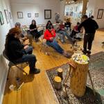 Tony Perelli has hosted several spoon carving workshops at Bunnell Street Arts Center in years past. Photo provided by Bunnell Street Arts Center