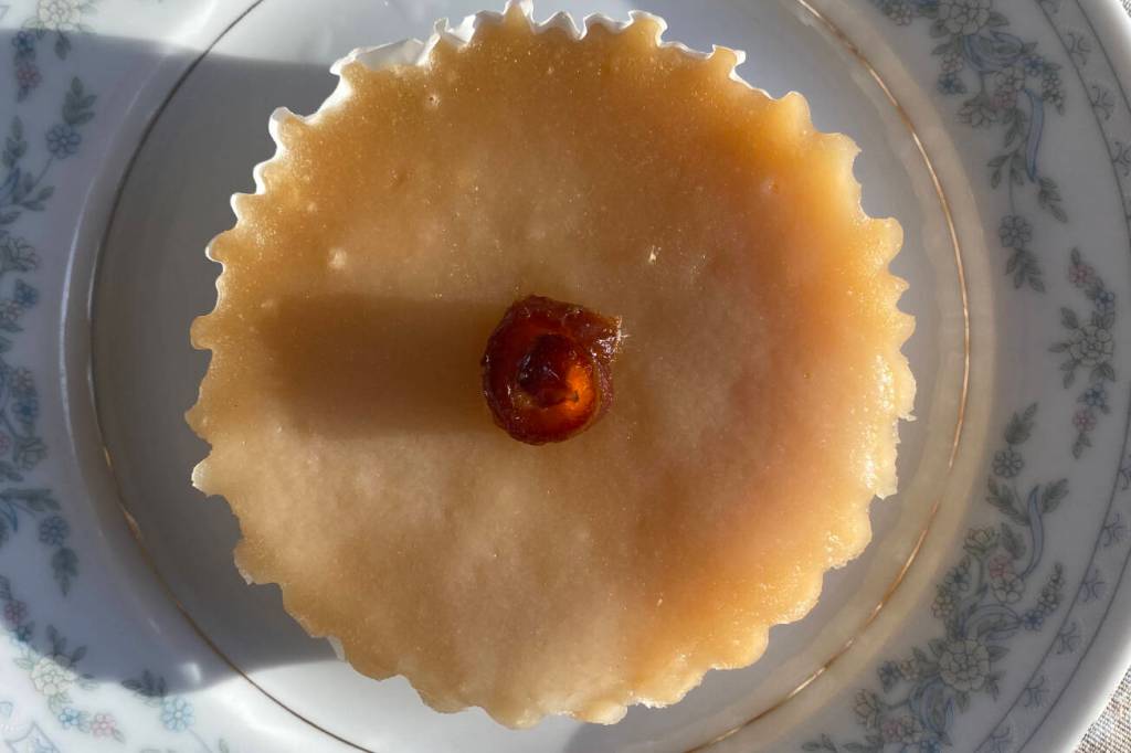 Nian gao is a traditional Lunar New Year treat enjoyed in China for over two thousand years. Photo by Tressa Dale/Peninsula Clarion