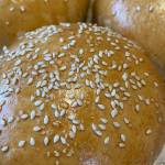 Sesame seed buns made from scratch elevate a meal. Photo by Tressa Dale/Peninsula Clarion