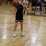 Photo provided by Amber Rouswell 
Laila Taylor prepares to shoot a free throw during the Elks National Hoop Shoot semi-finals in Nampa, Idaho on March 15, 2025.