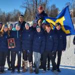 Photo provided by Jessie Goodrich
The Homer High School Mariners Nordic ski team poses with the girls ASAA All-State Academic Award during the ASAA Nordic Ski State Championships held Feb. 19-21<ins>, 2026</ins> in Wasilla<ins>, Alaska</ins>.
