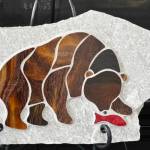 Ptarmigan Arts hosts their annual Cabin Fever exhibit featuring work by gallery members, including glass mosaics by their newest member, Carole Miller. Photo provided by Ptarmigan Arts