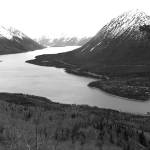 An overcast day on the lower end of Kenai Lake. (Photo by Clark Fair)